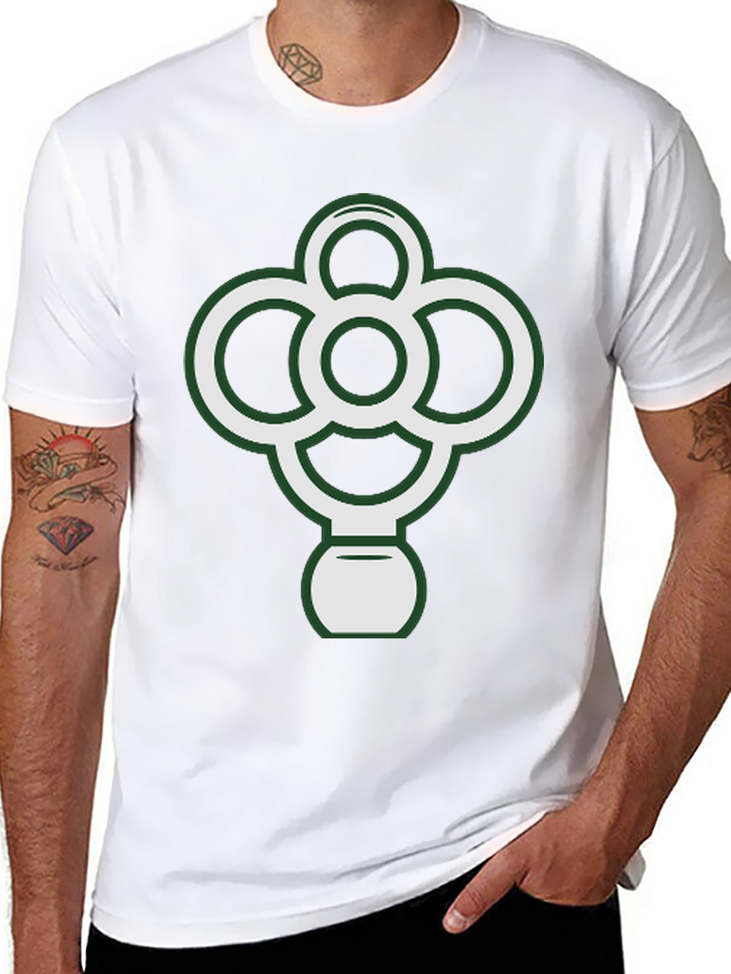 Barcelona Flower T-Shirt - Stylish Modern Design