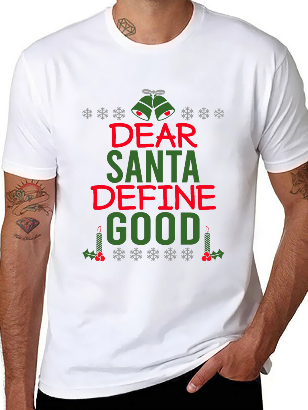 Dear Santa Define Good Christmas T-Shirt