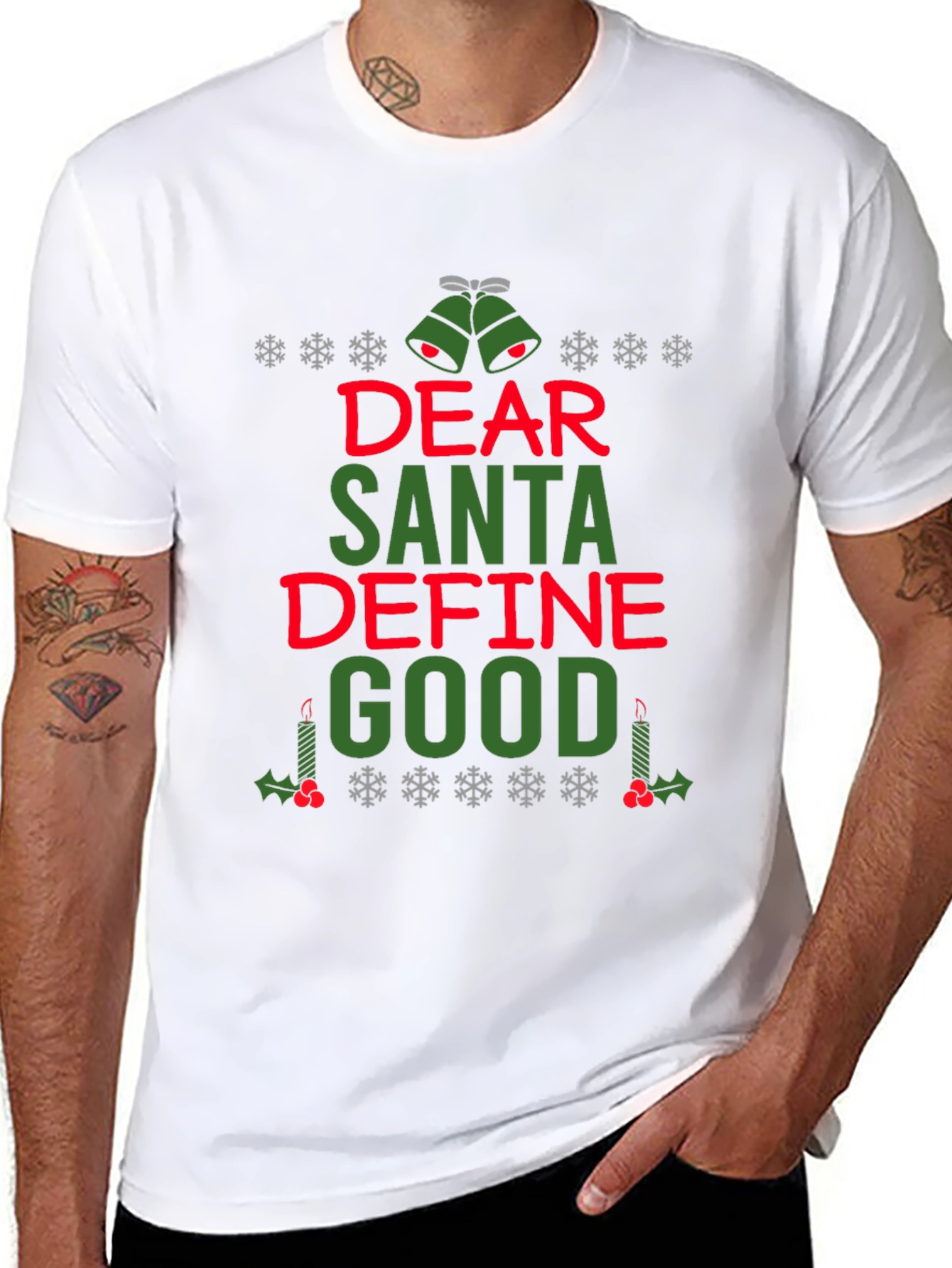 Dear Santa Define Good Christmas T-Shirt