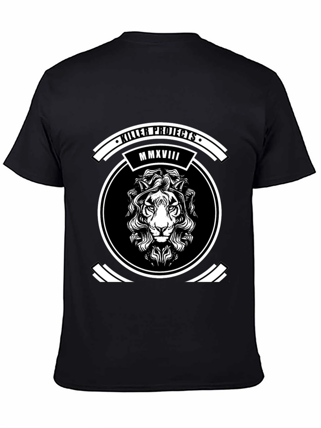 Killer Projects Lion Graphic Tee - Black