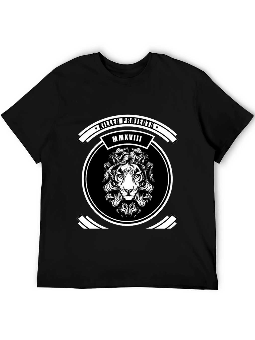 Killer Projects Lion Graphic Tee - Black