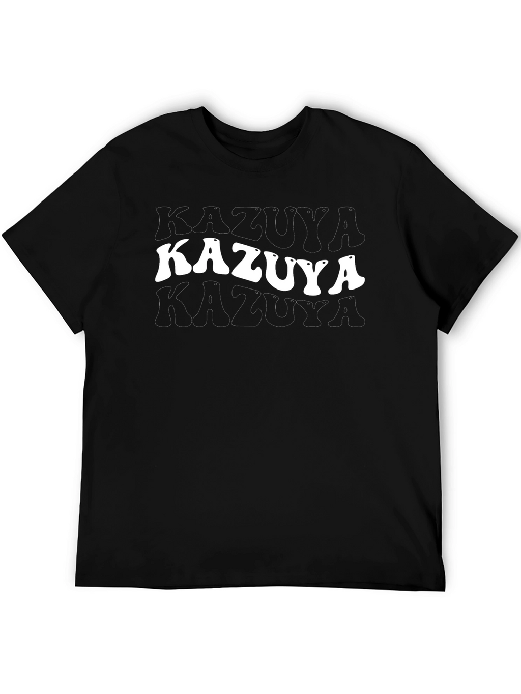 Kazuya Graphic Tee - Retro Style