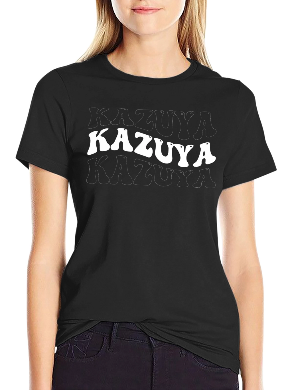 Kazuya Graphic Tee - Retro Style