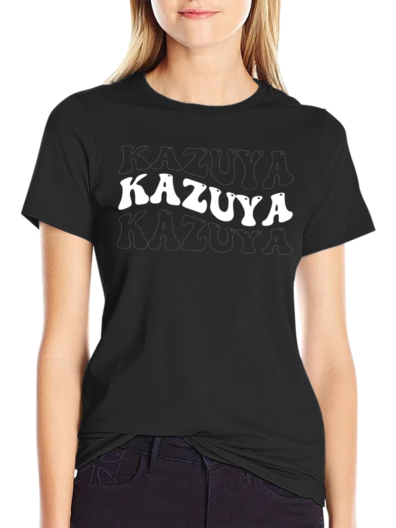 Kazuya Graphic Tee - Retro Style