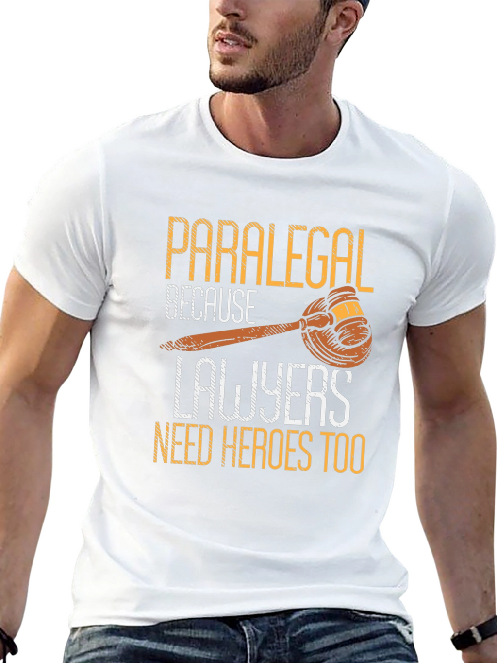 Paralegal Hero T-Shirt - Lawyer Support Appreciation Tee
