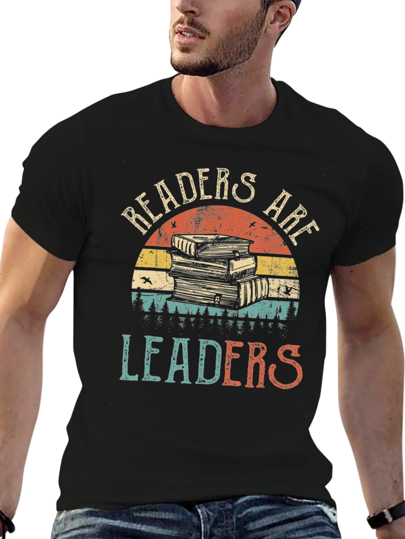 Readers Are Leaders Graphic T-Shirt