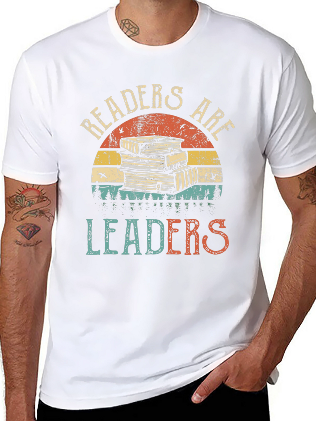 Readers Are Leaders Graphic T-Shirt