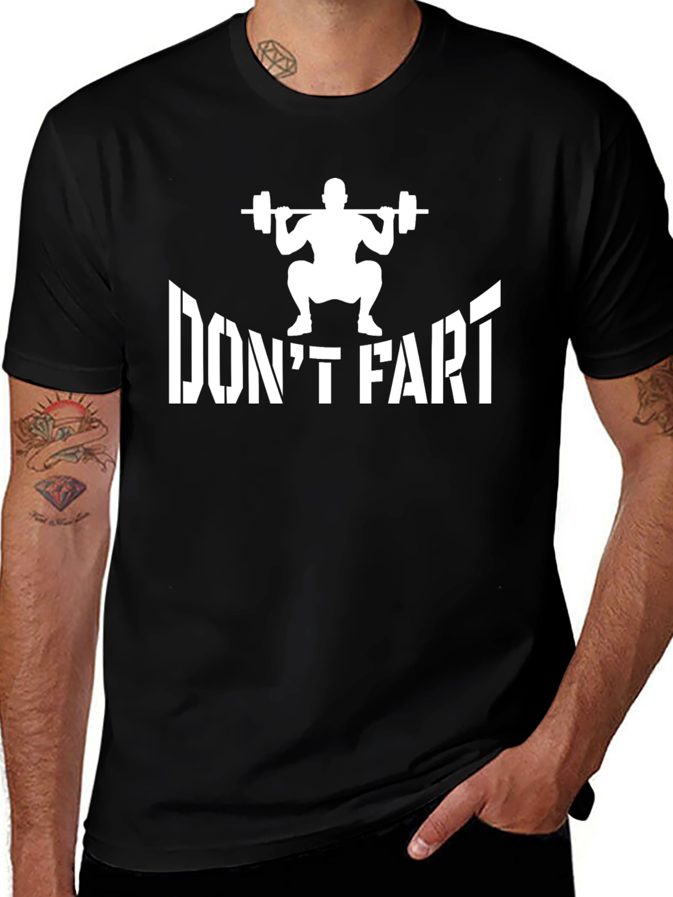 Dont Fart Squat T-Shirt