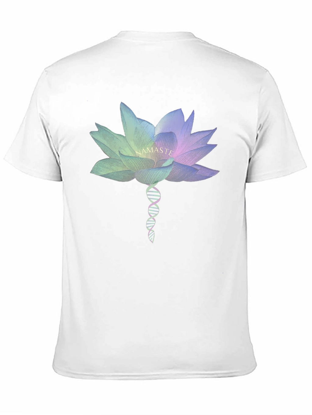 Namaste Lotus Flower Graphic Tee - Relaxed Fit