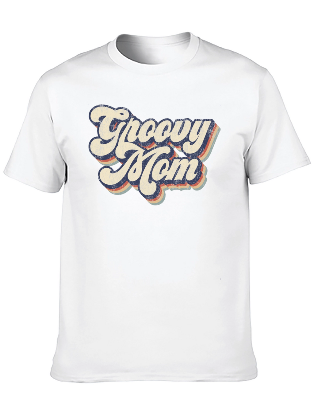Groovy Mom T-Shirt - Retro Style