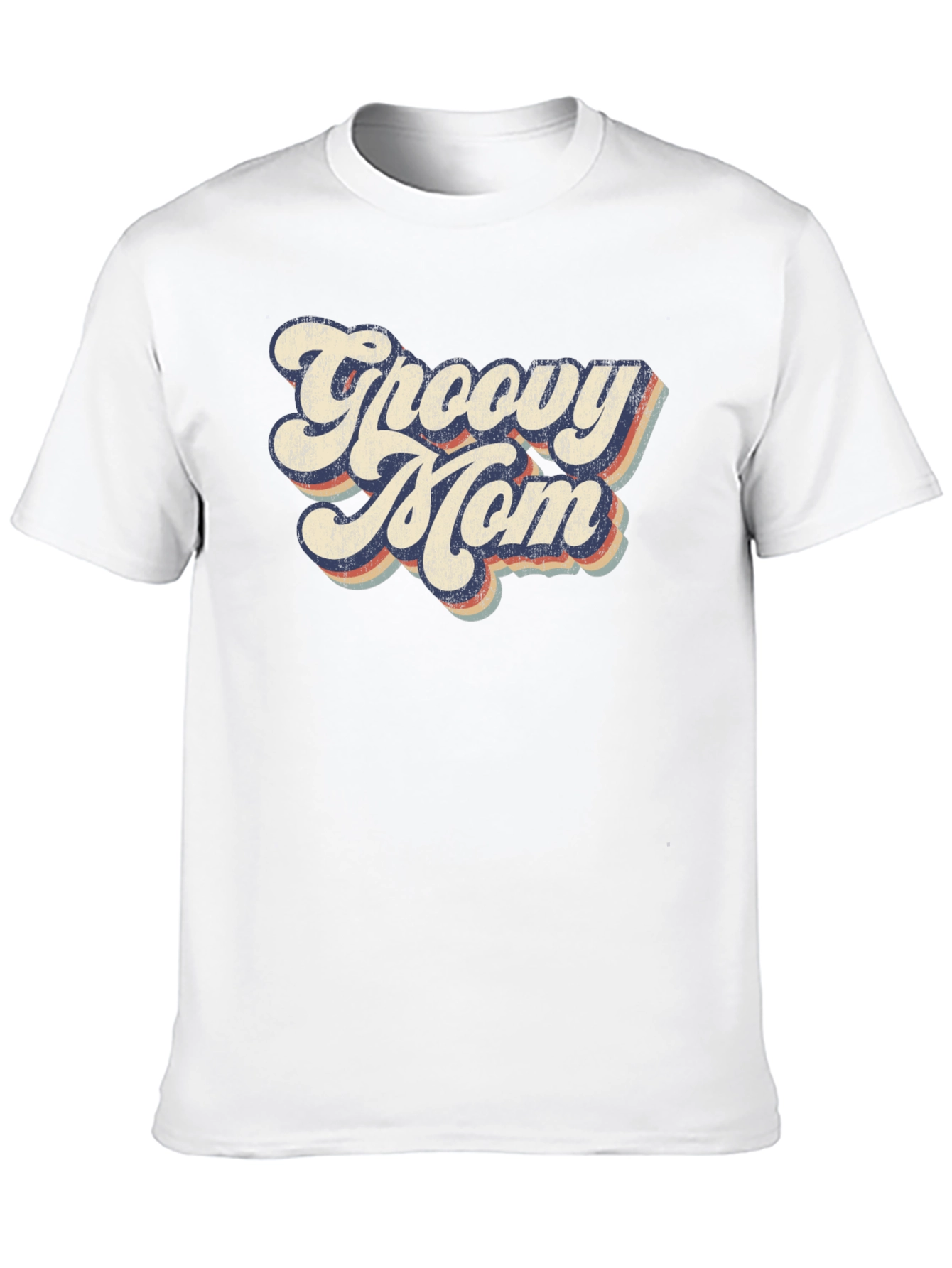 Groovy Mom T-Shirt - Retro Style