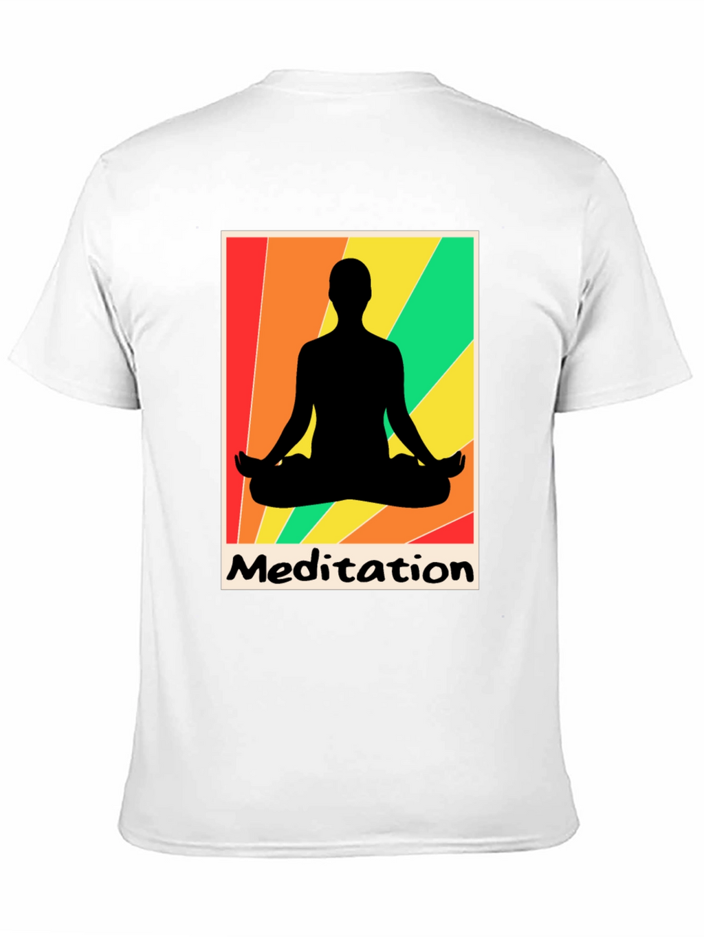 Meditation Graphic Tee - Zen Relaxation