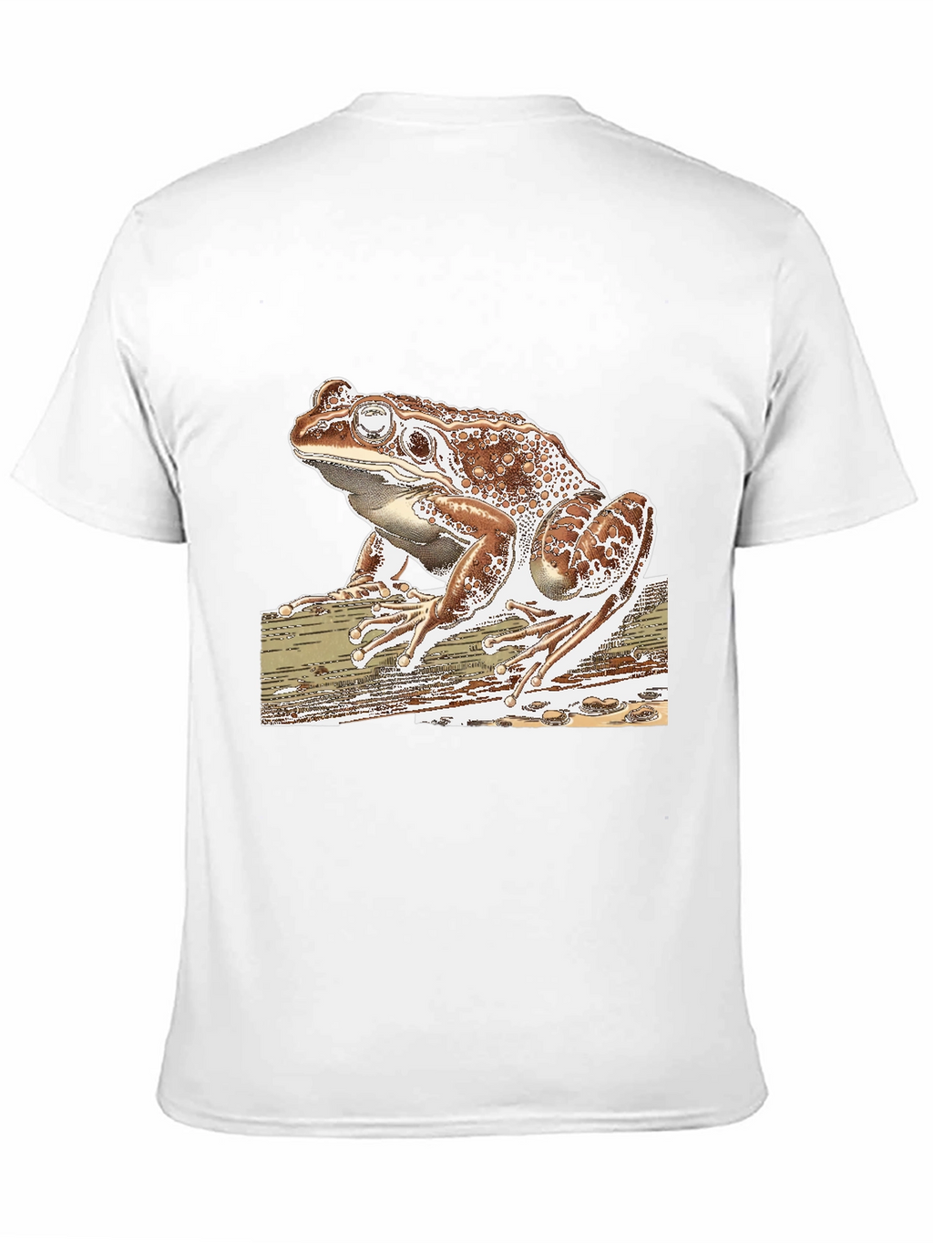 Frog Graphic Tee - Stylish Mens Black T-Shirt