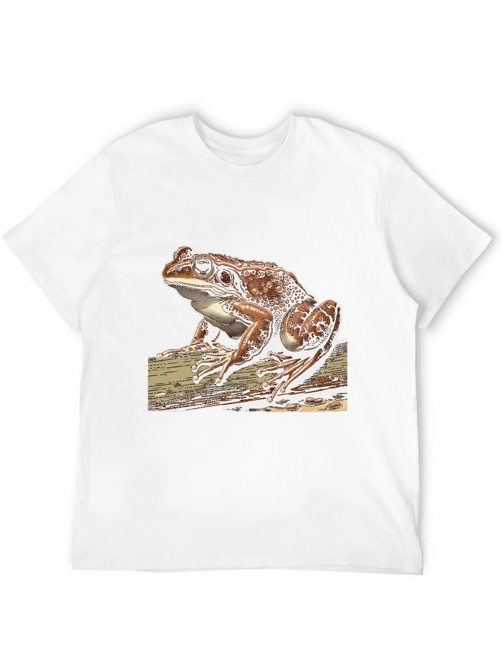 Frog Graphic Tee - Stylish Mens Black T-Shirt