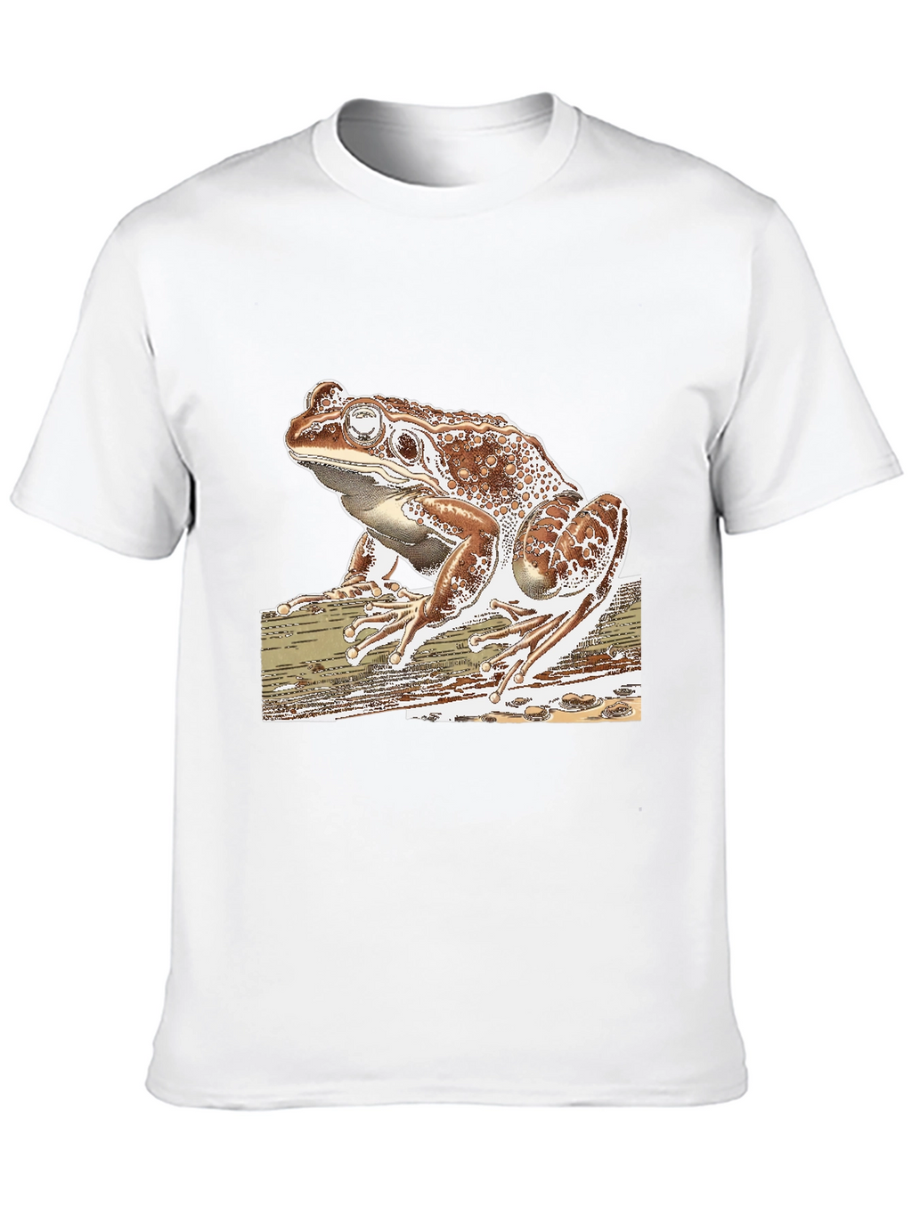 Frog Graphic Tee - Stylish Mens Black T-Shirt