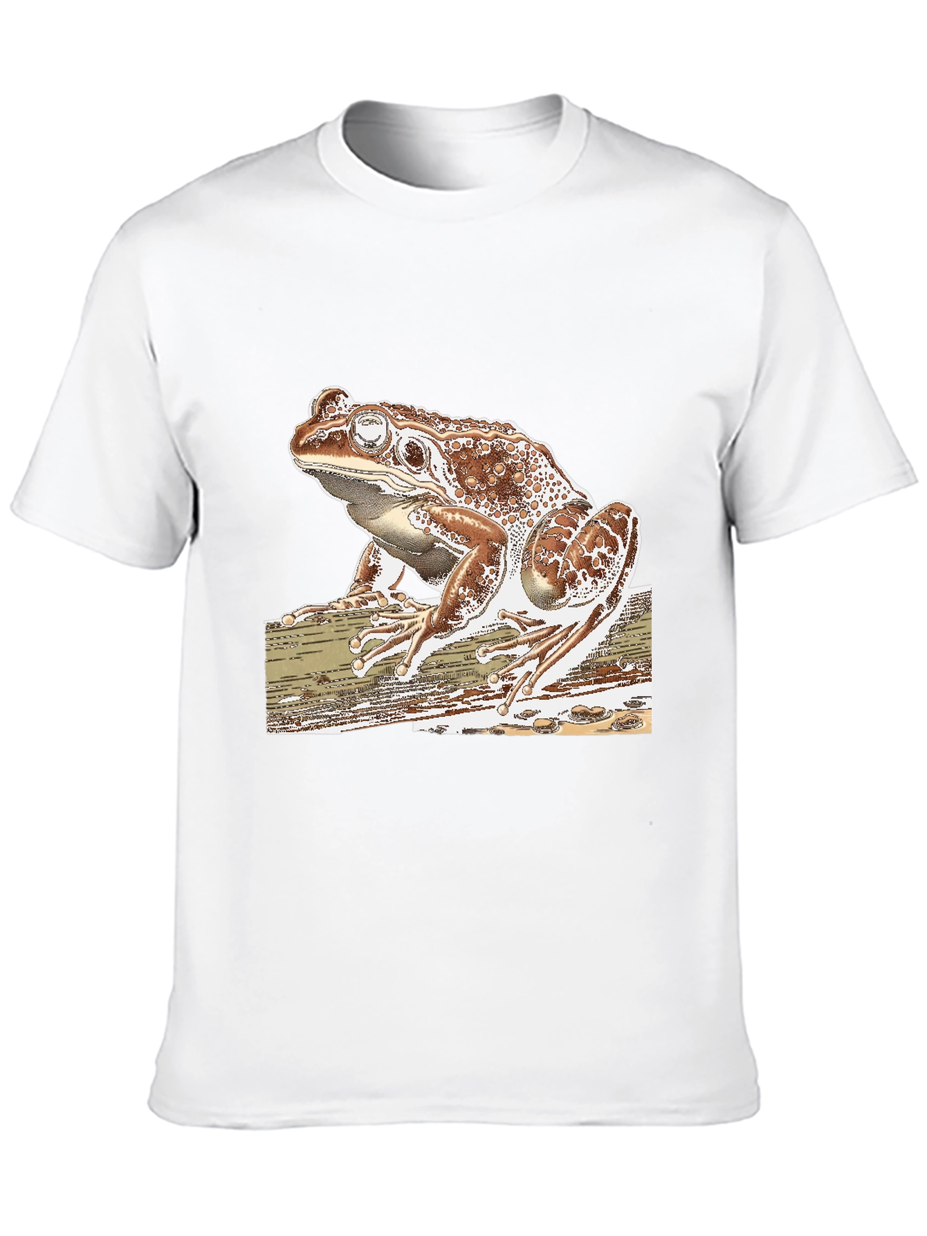 Frog Graphic Tee - Stylish Mens Black T-Shirt