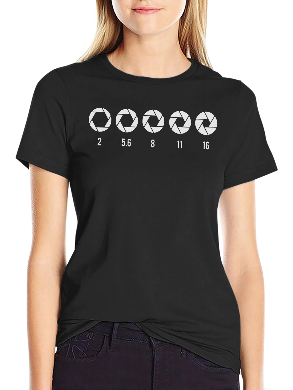 Photography Aperture T-Shirt - Camera F-Stop Design