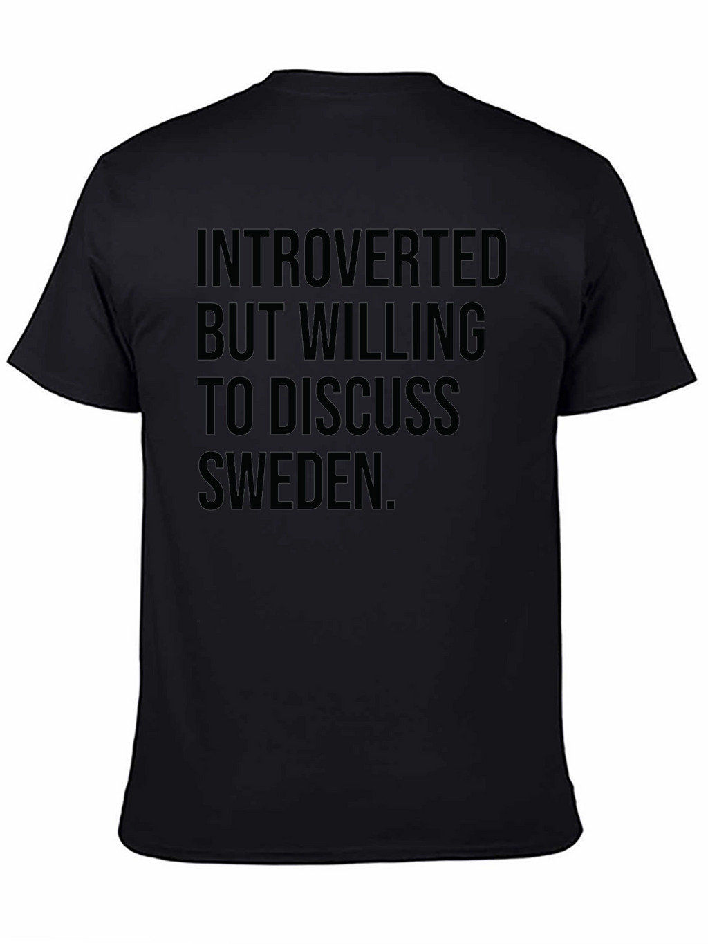 Introverted Sweden T-Shirt - Funny Statement Tee