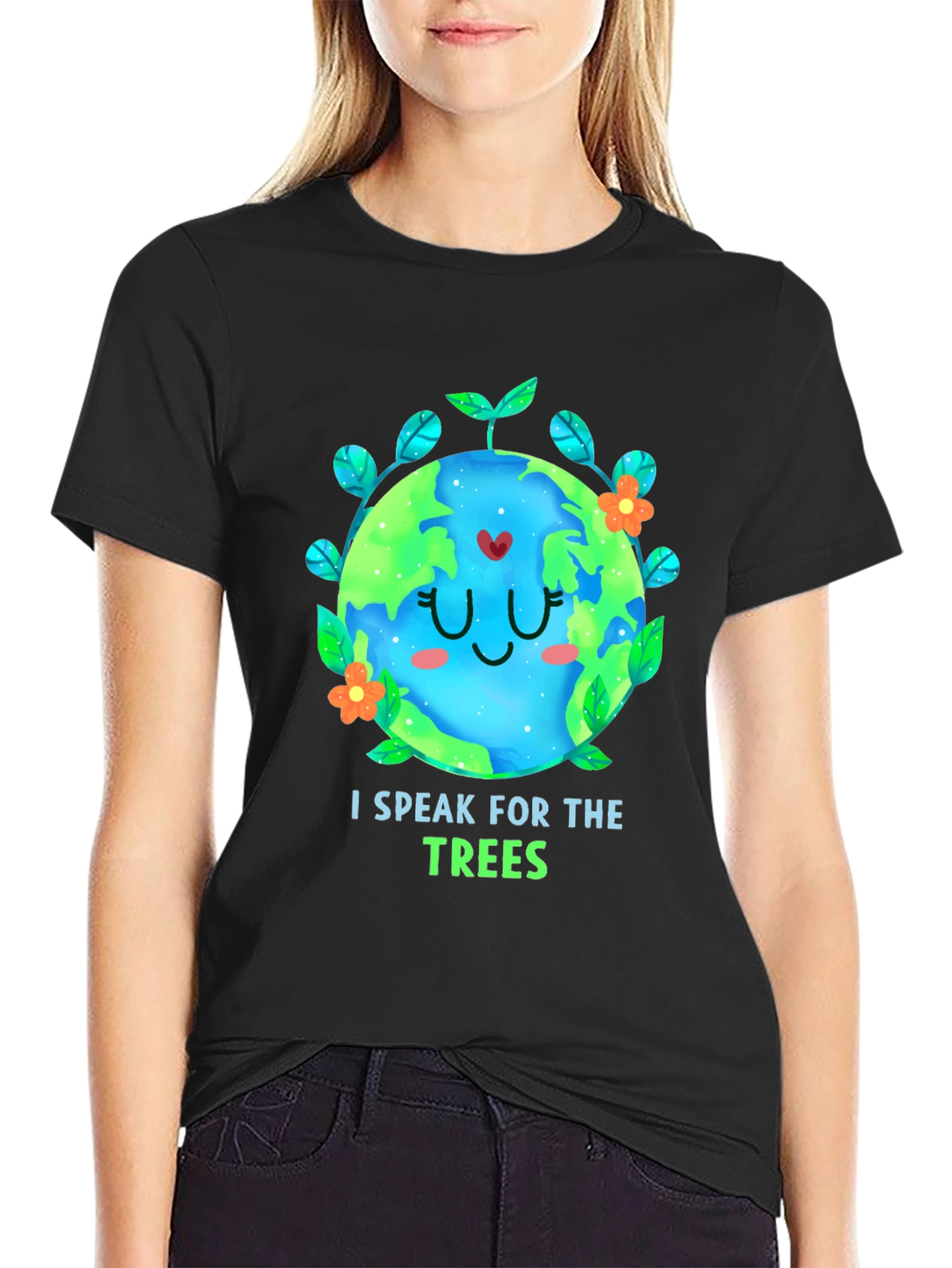 Earth Day I Speak For The Trees Graphic T-Shirt