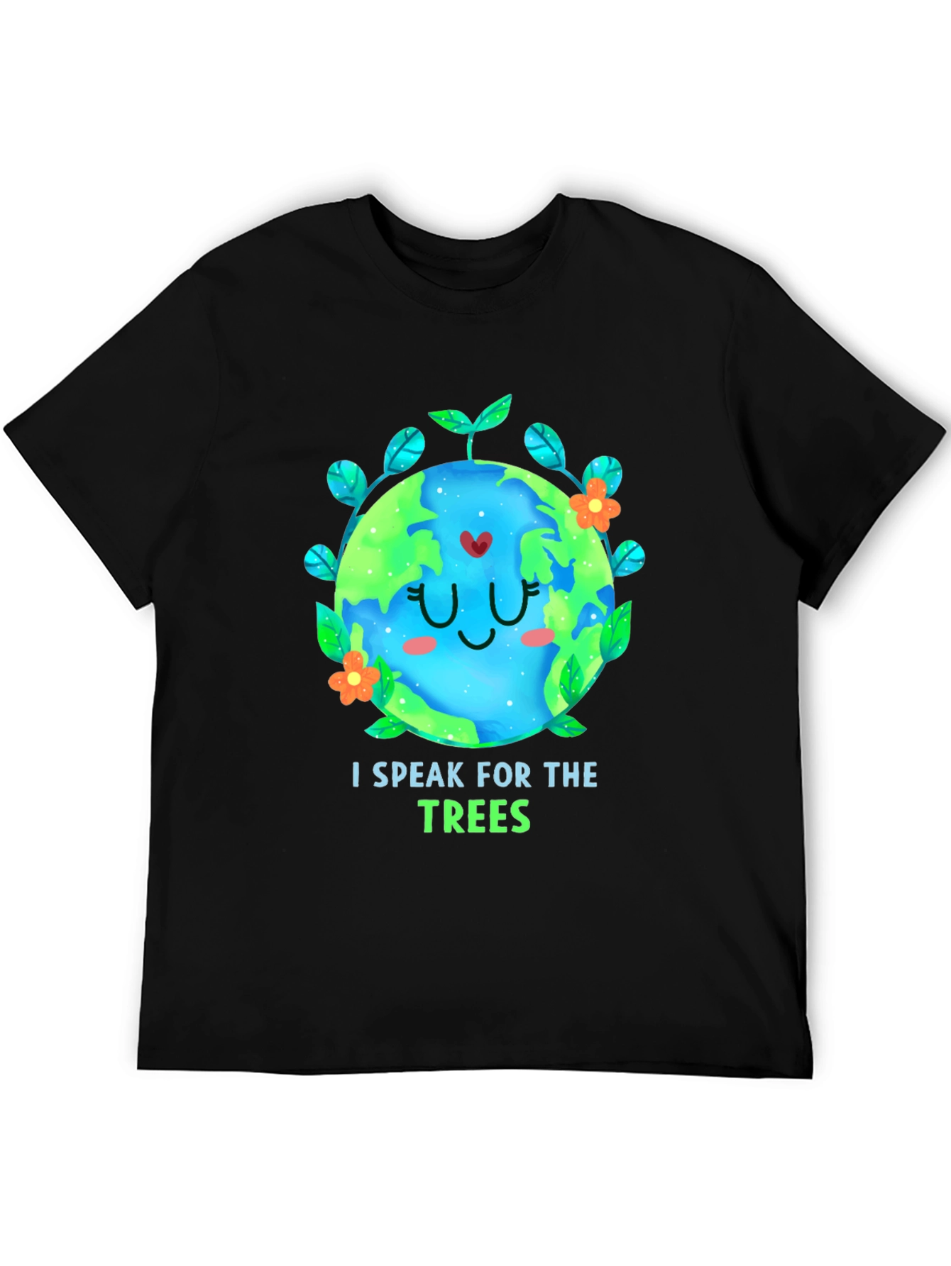 Earth Day I Speak For The Trees Graphic T-Shirt