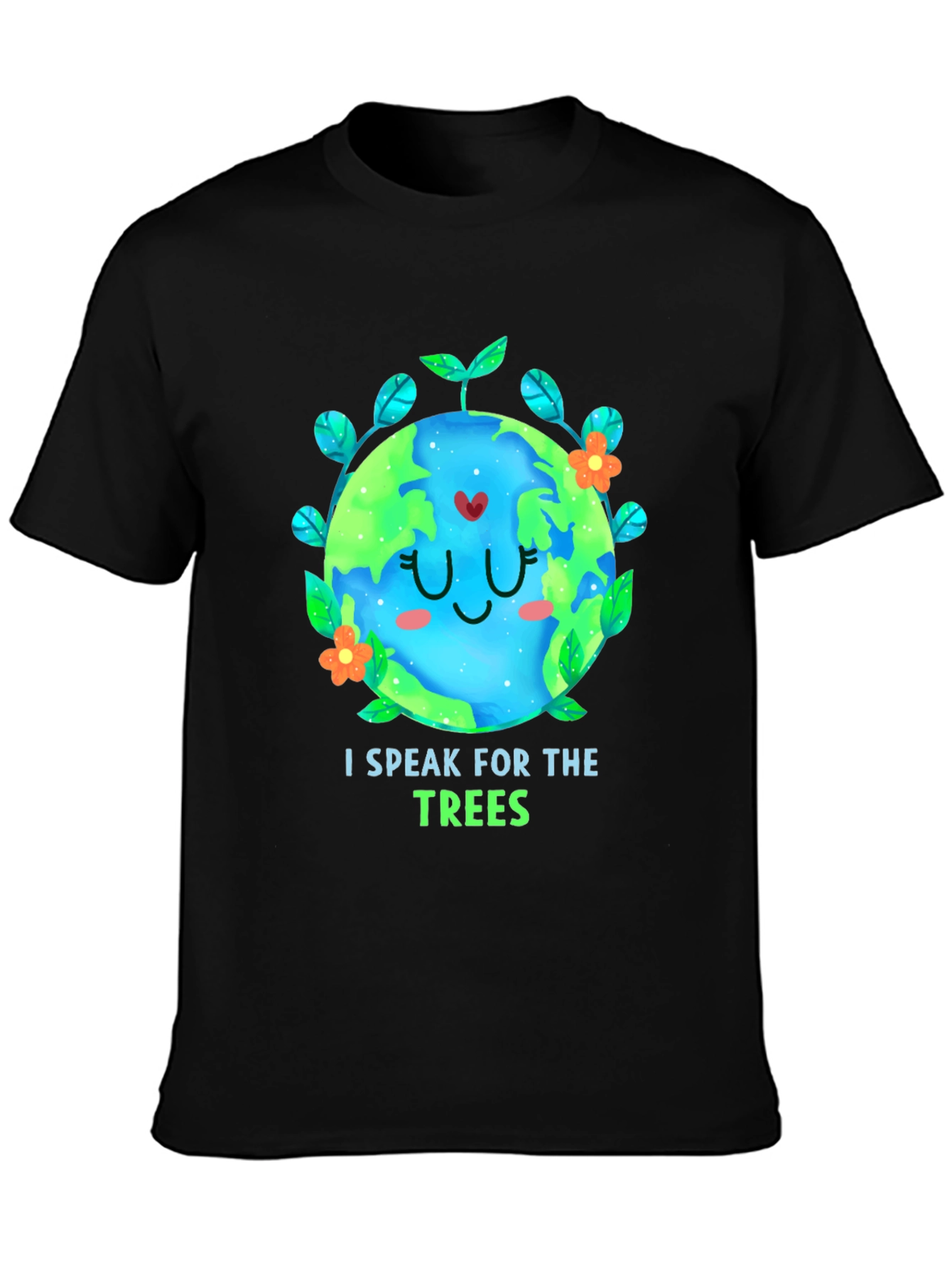 Earth Day I Speak For The Trees Graphic T-Shirt