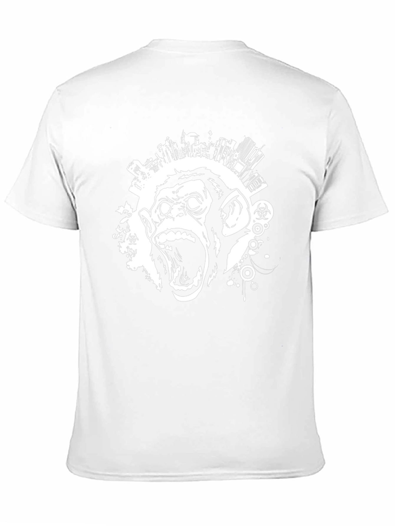 Urban Monkey T-Shirt - Black Graphic Tee