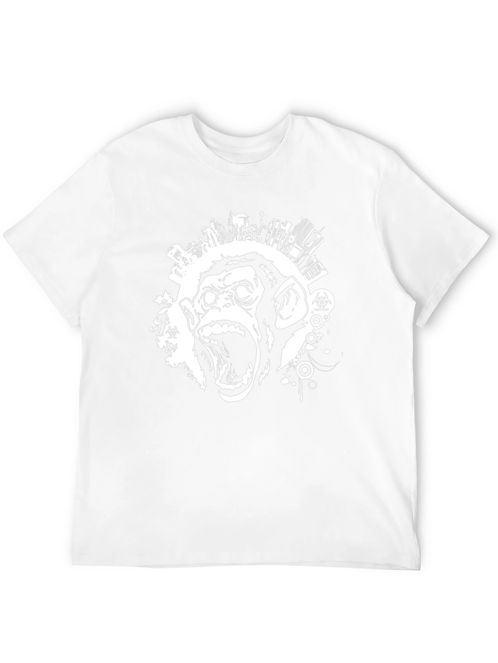 Urban Monkey T-Shirt - Black Graphic Tee