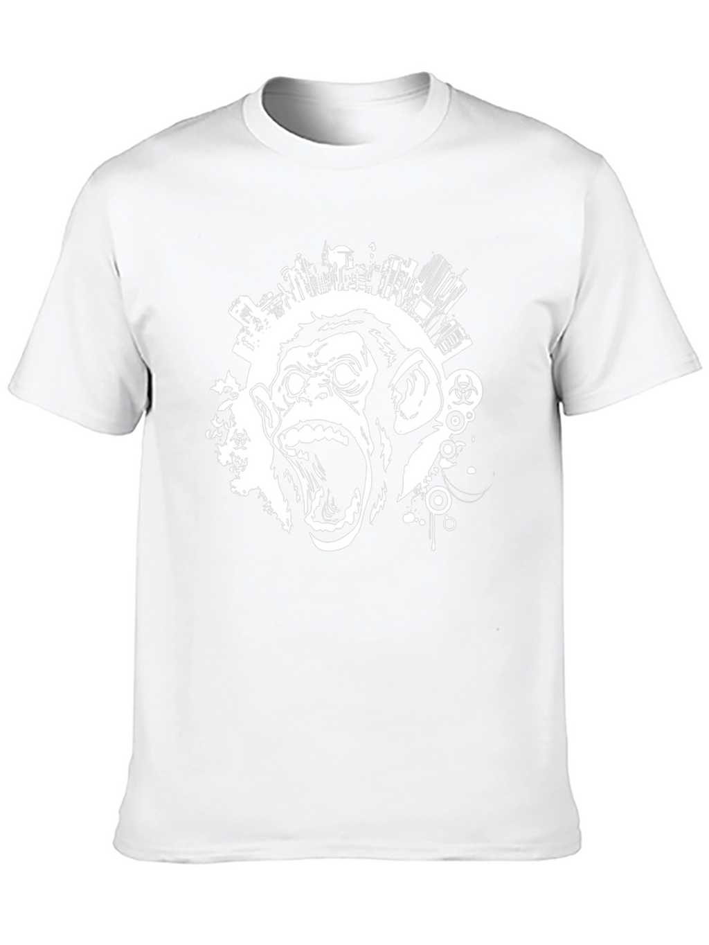 Urban Monkey T-Shirt - Black Graphic Tee