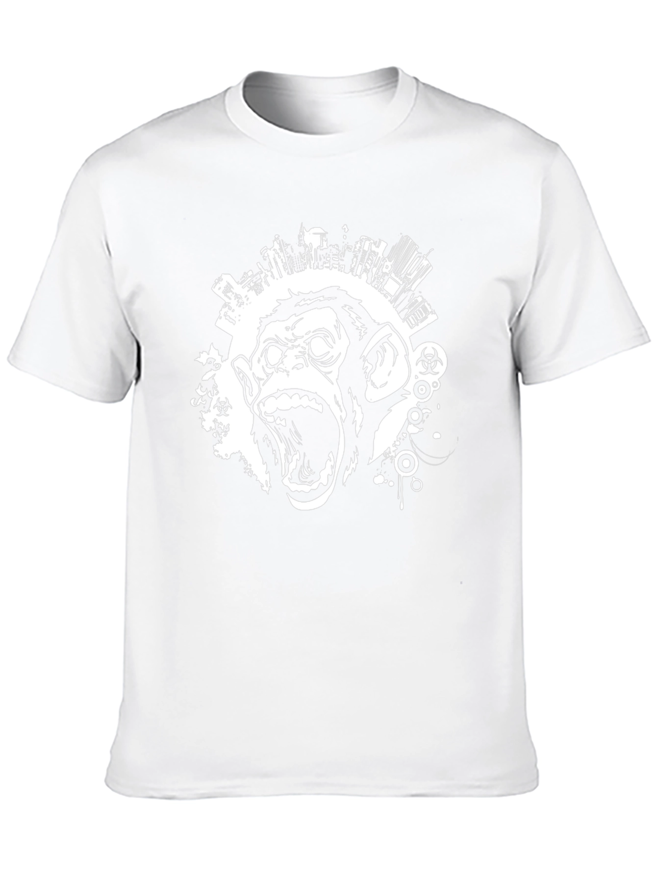 Urban Monkey T-Shirt - Black Graphic Tee