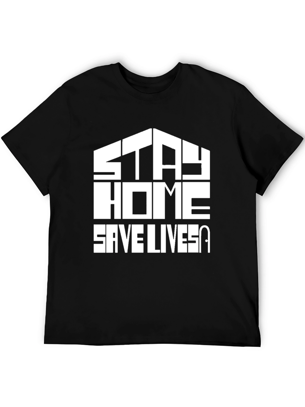 Stay Home Save Lives Graphic Tee