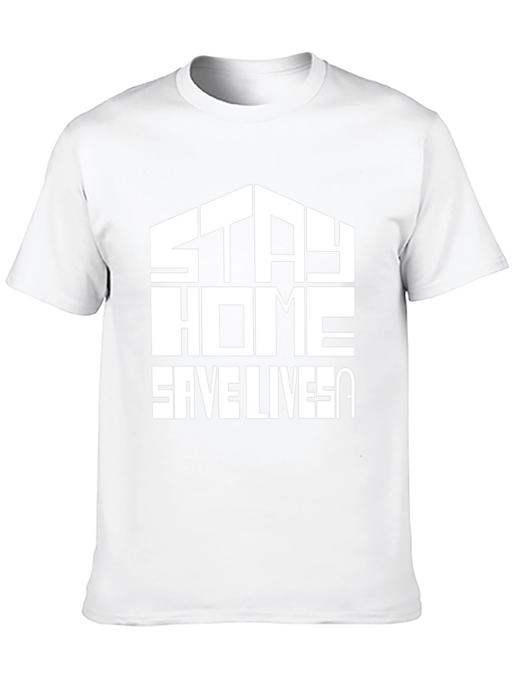 Stay Home Save Lives Graphic Tee