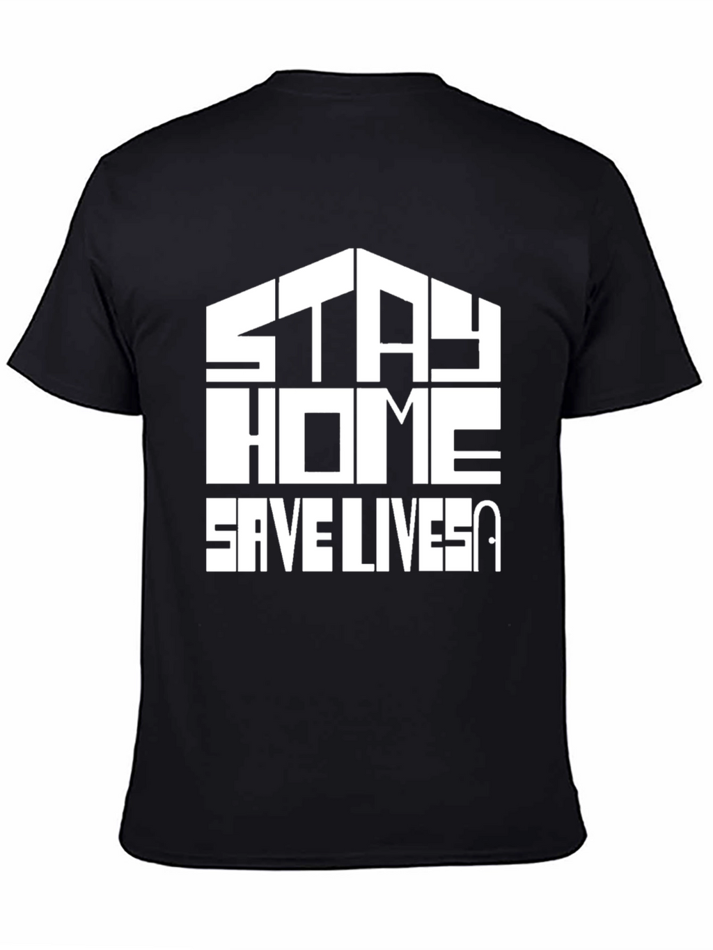 Stay Home Save Lives Graphic Tee