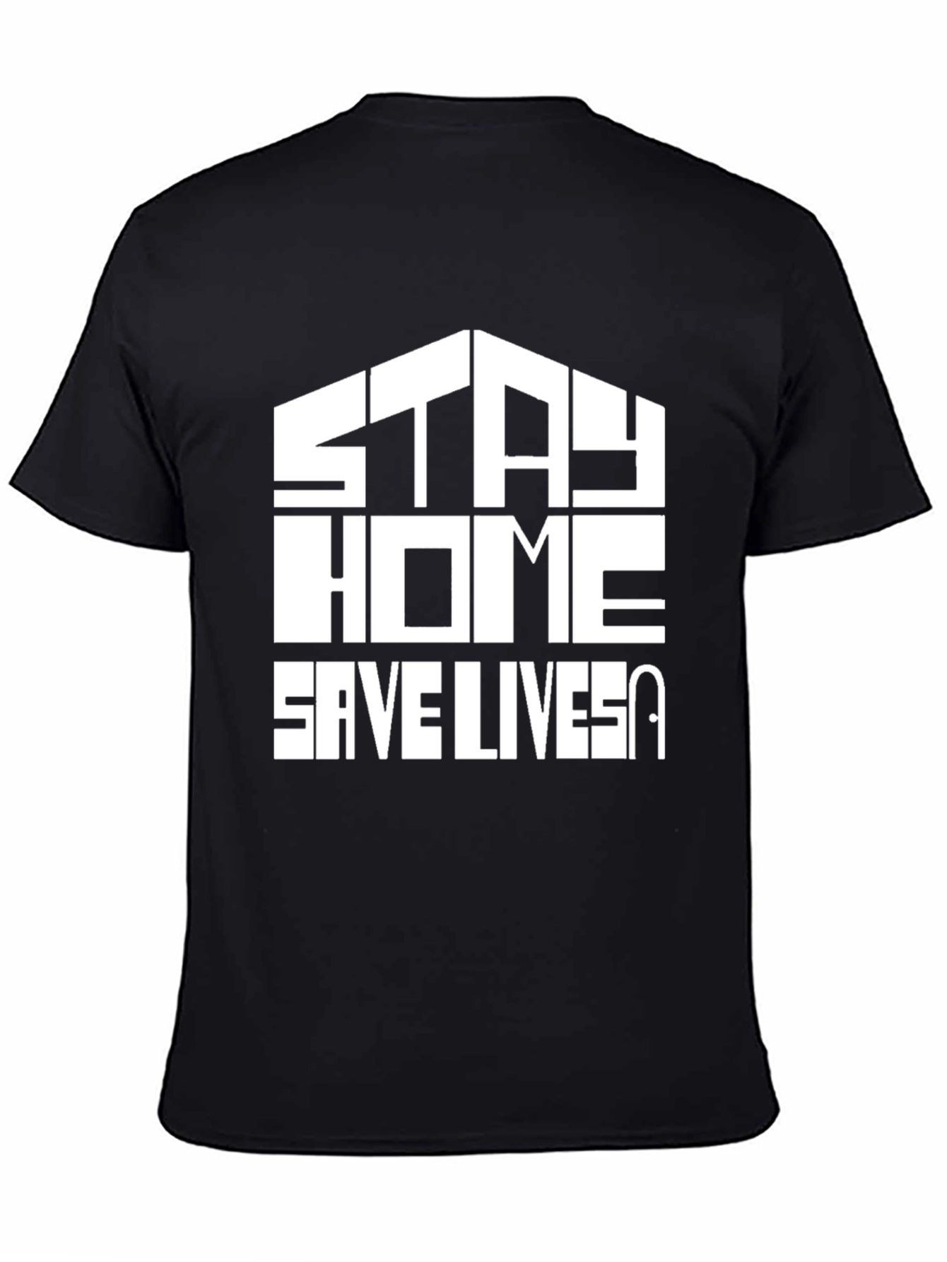 Stay Home Save Lives Graphic Tee