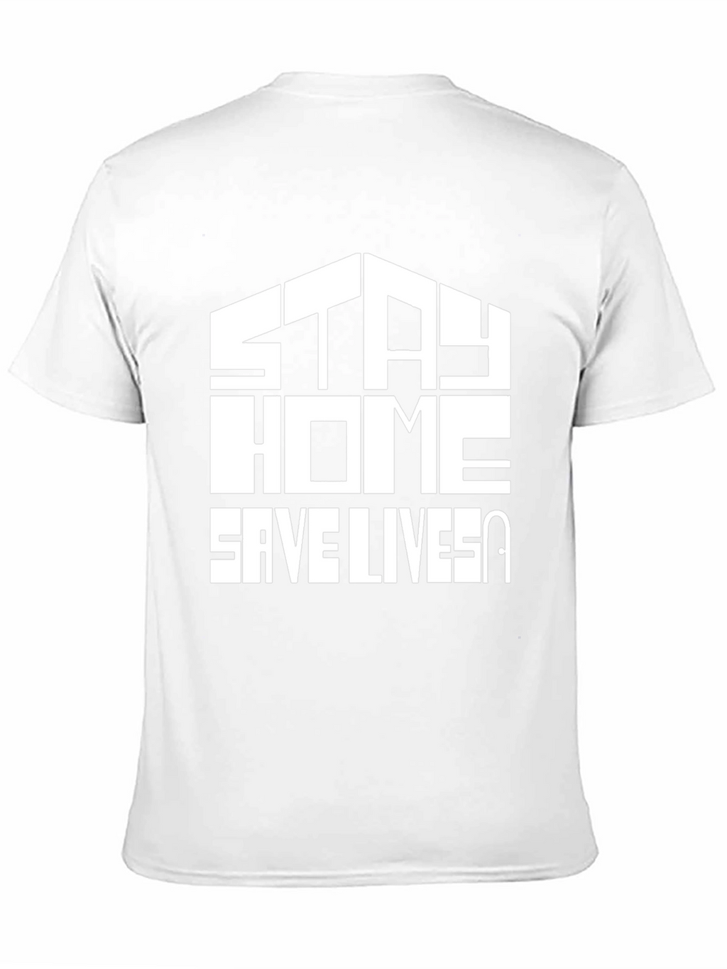 Stay Home Save Lives Graphic Tee