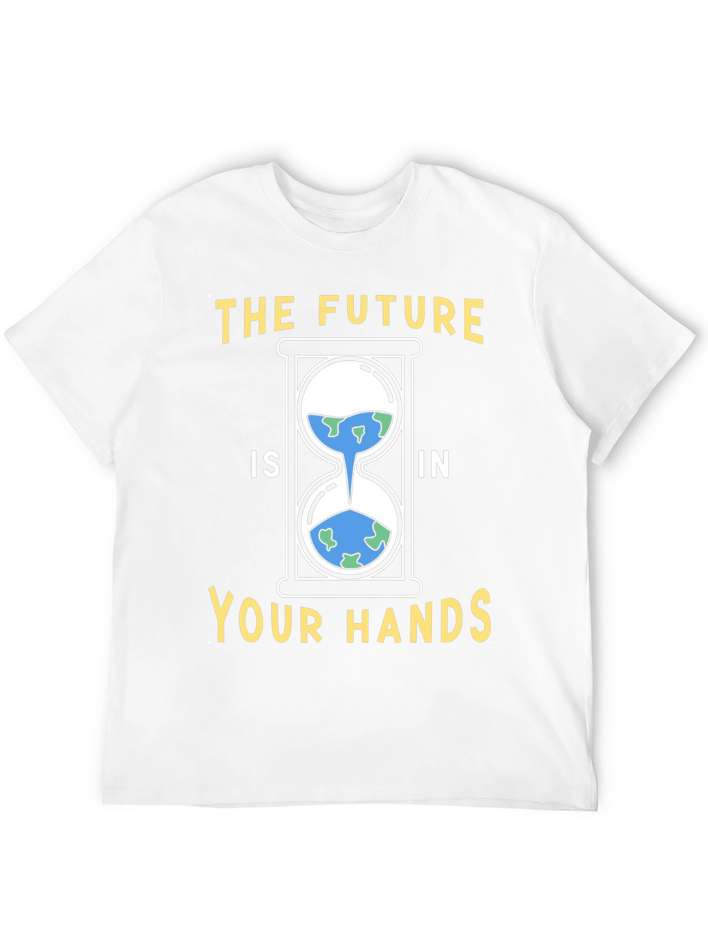 Earth Hourglass Graphic Tee - Save the Planet