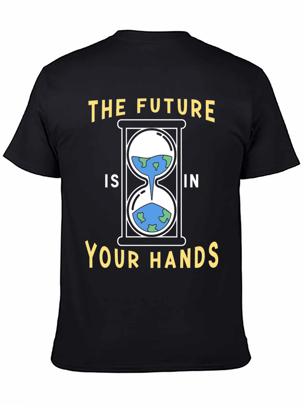 Earth Hourglass Graphic Tee - Save the Planet