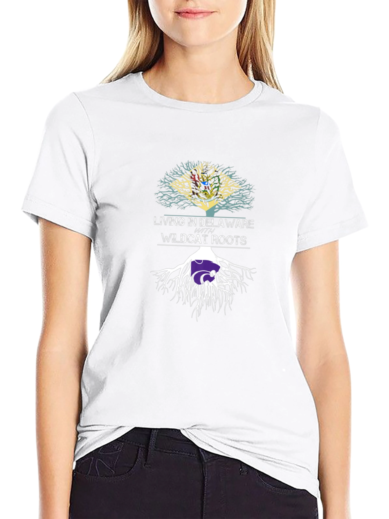 Delaware Wildcat Roots Graphic Tee