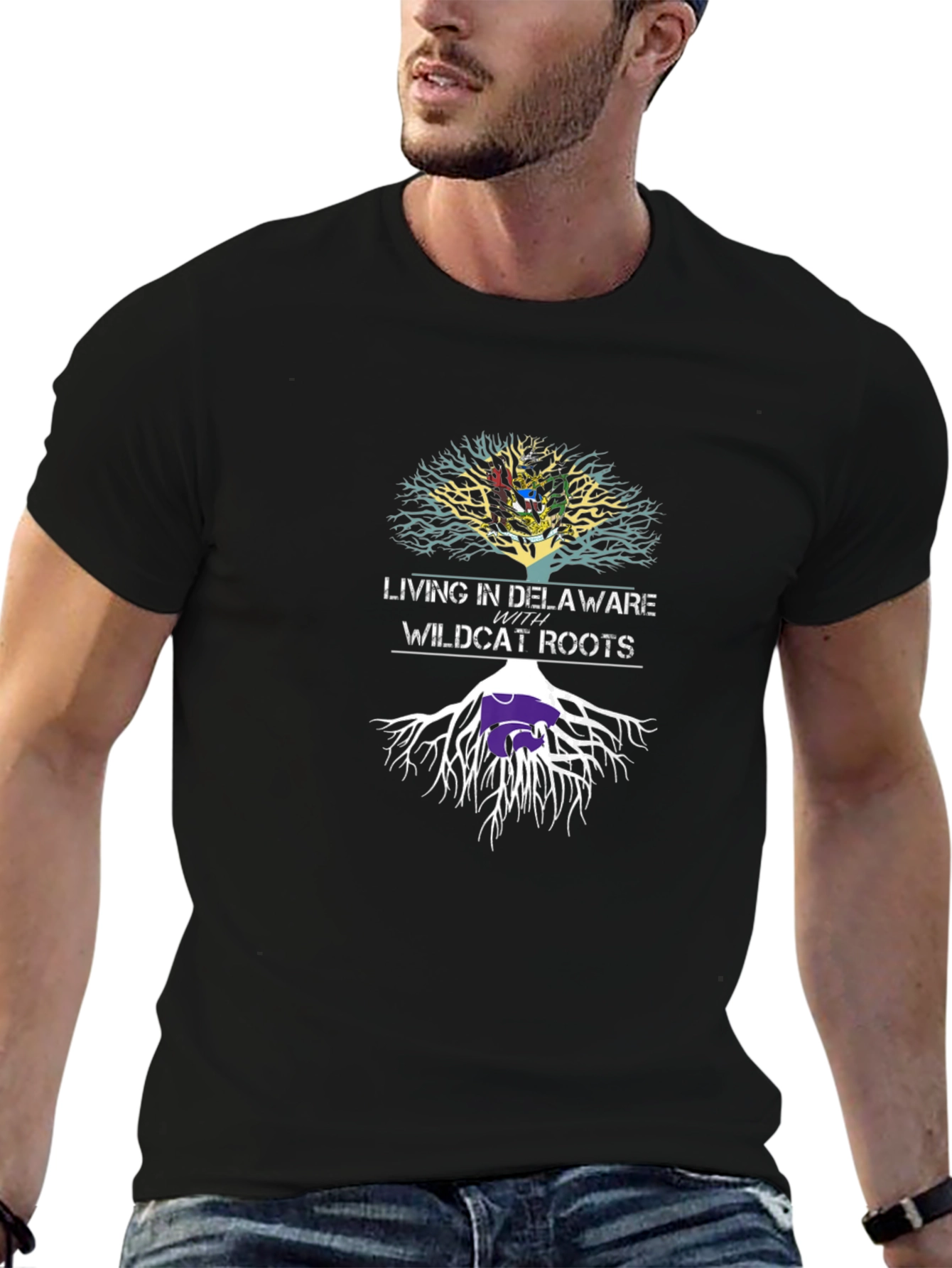 Delaware Wildcat Roots Graphic Tee