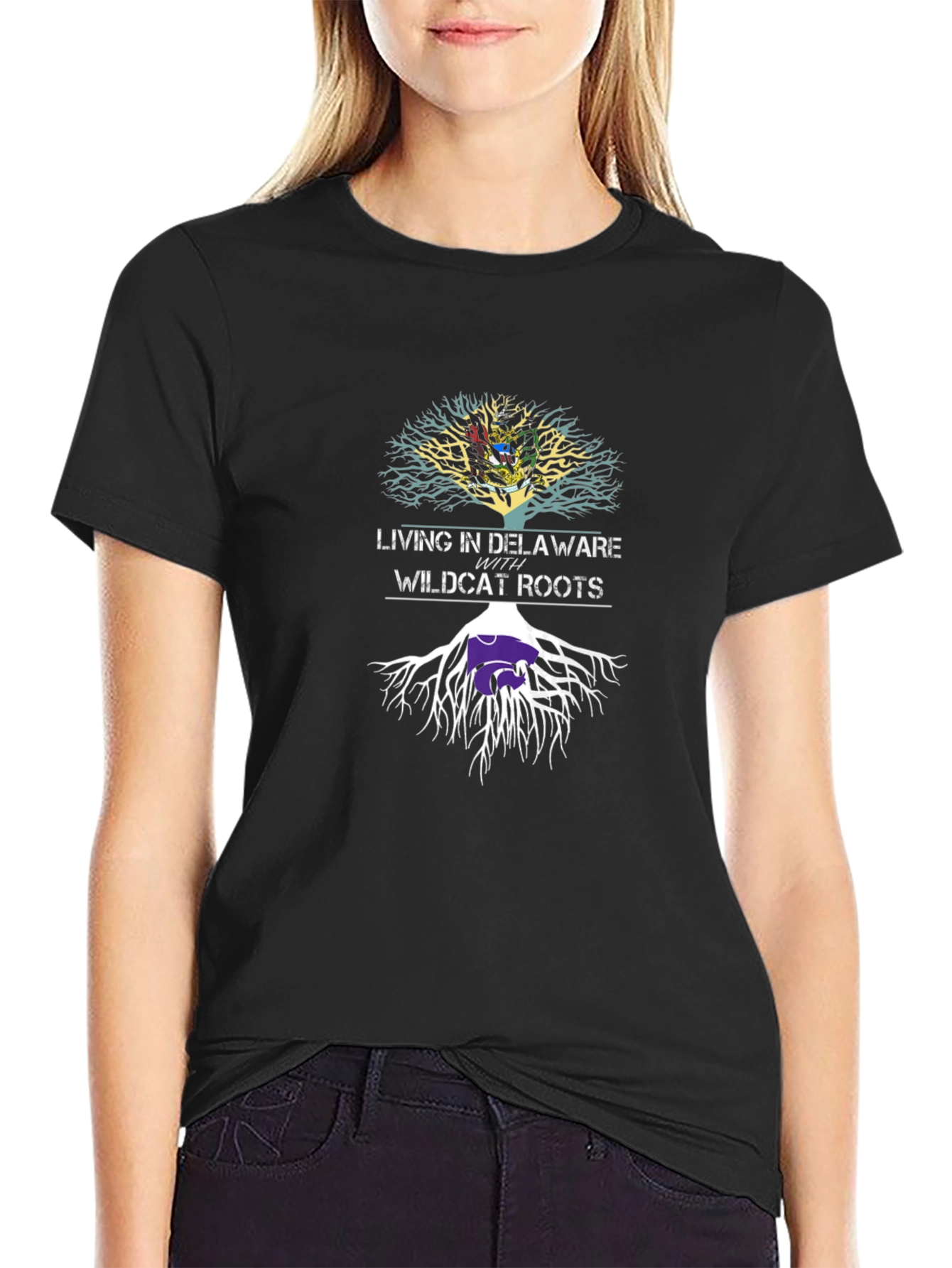 Delaware Wildcat Roots Graphic Tee