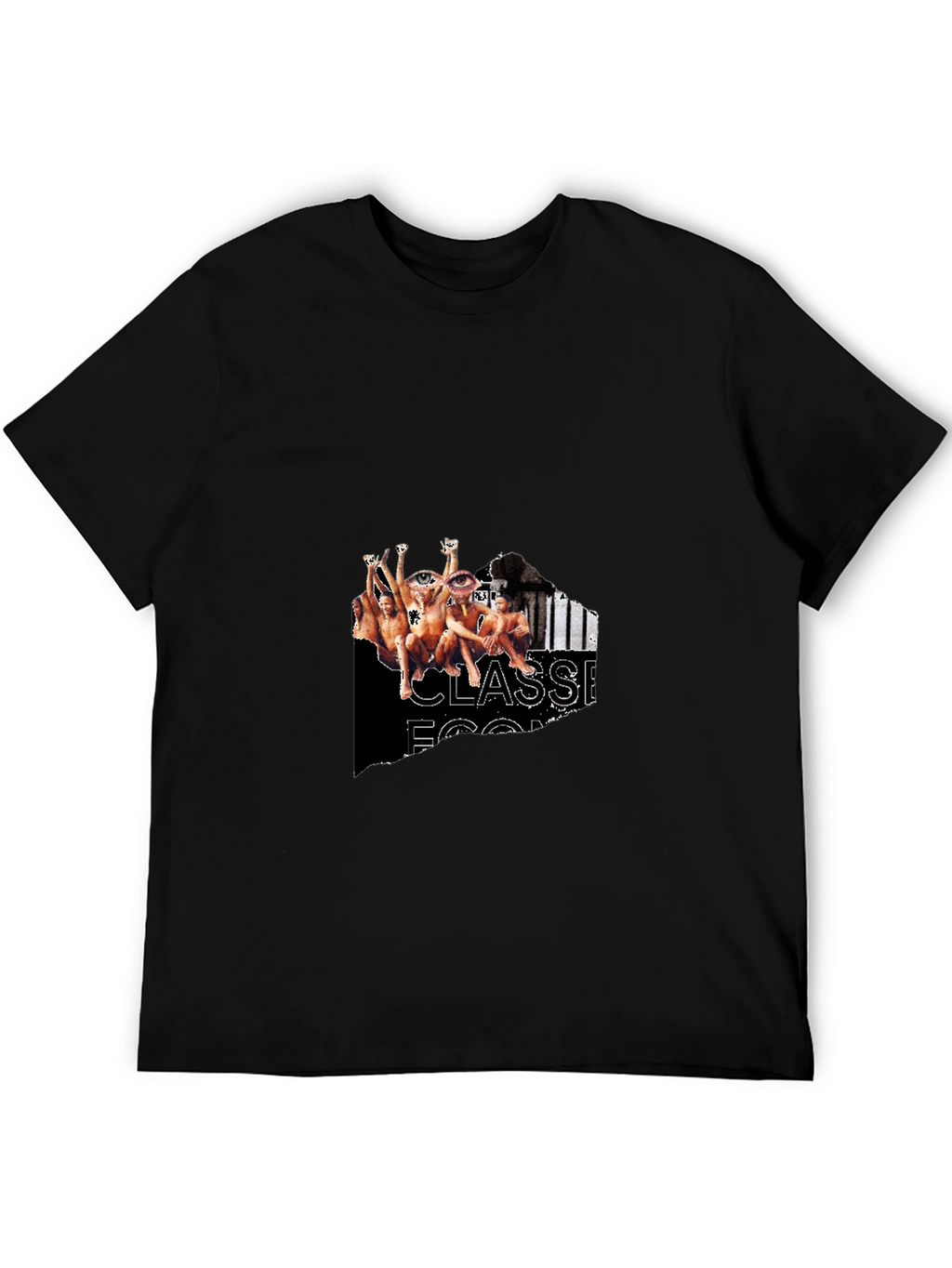 Black Graphic Tee - Classic Rock Band