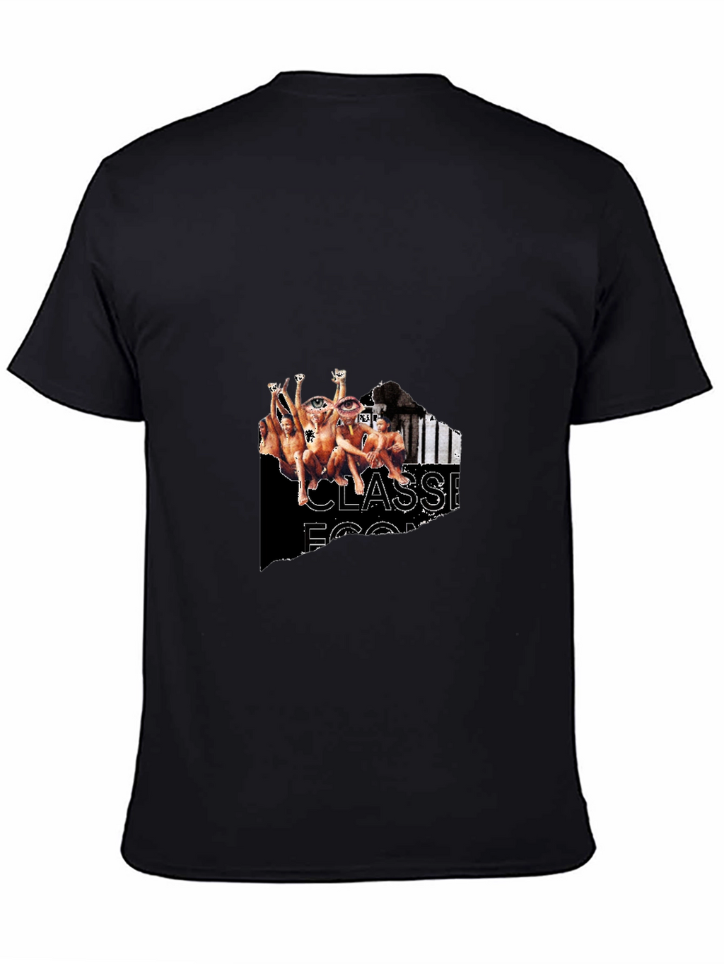 Black Graphic Tee - Classic Rock Band