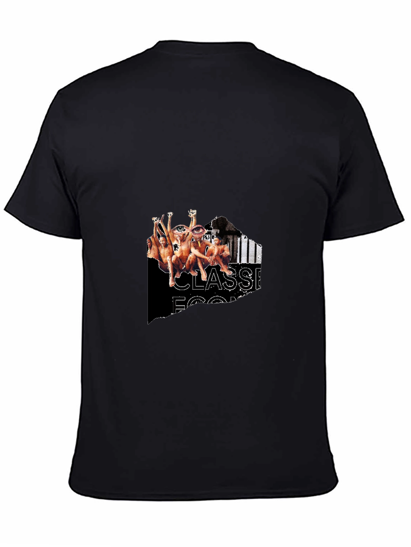 Black Graphic Tee - Classic Rock Band