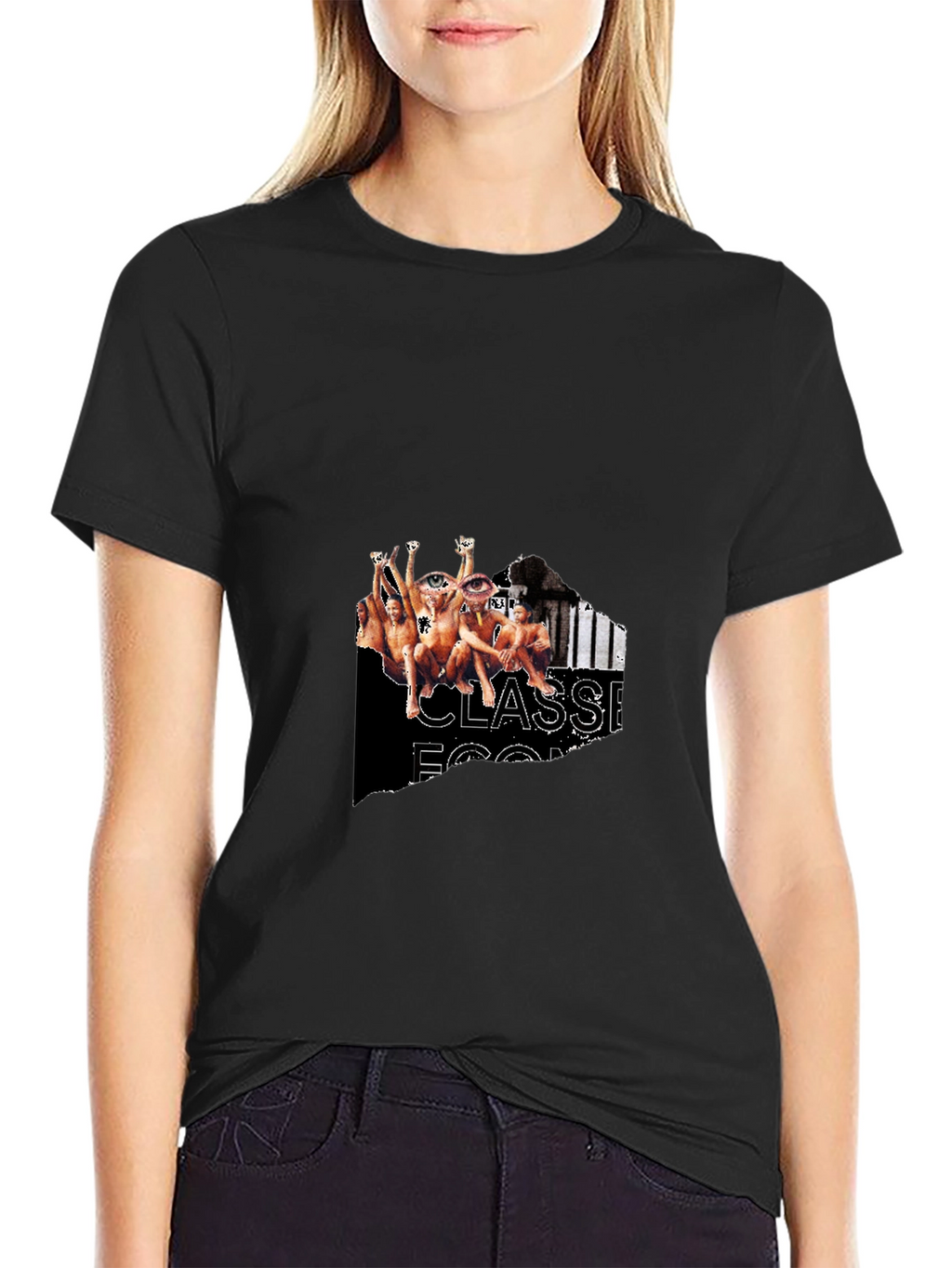Black Graphic Tee - Classic Rock Band