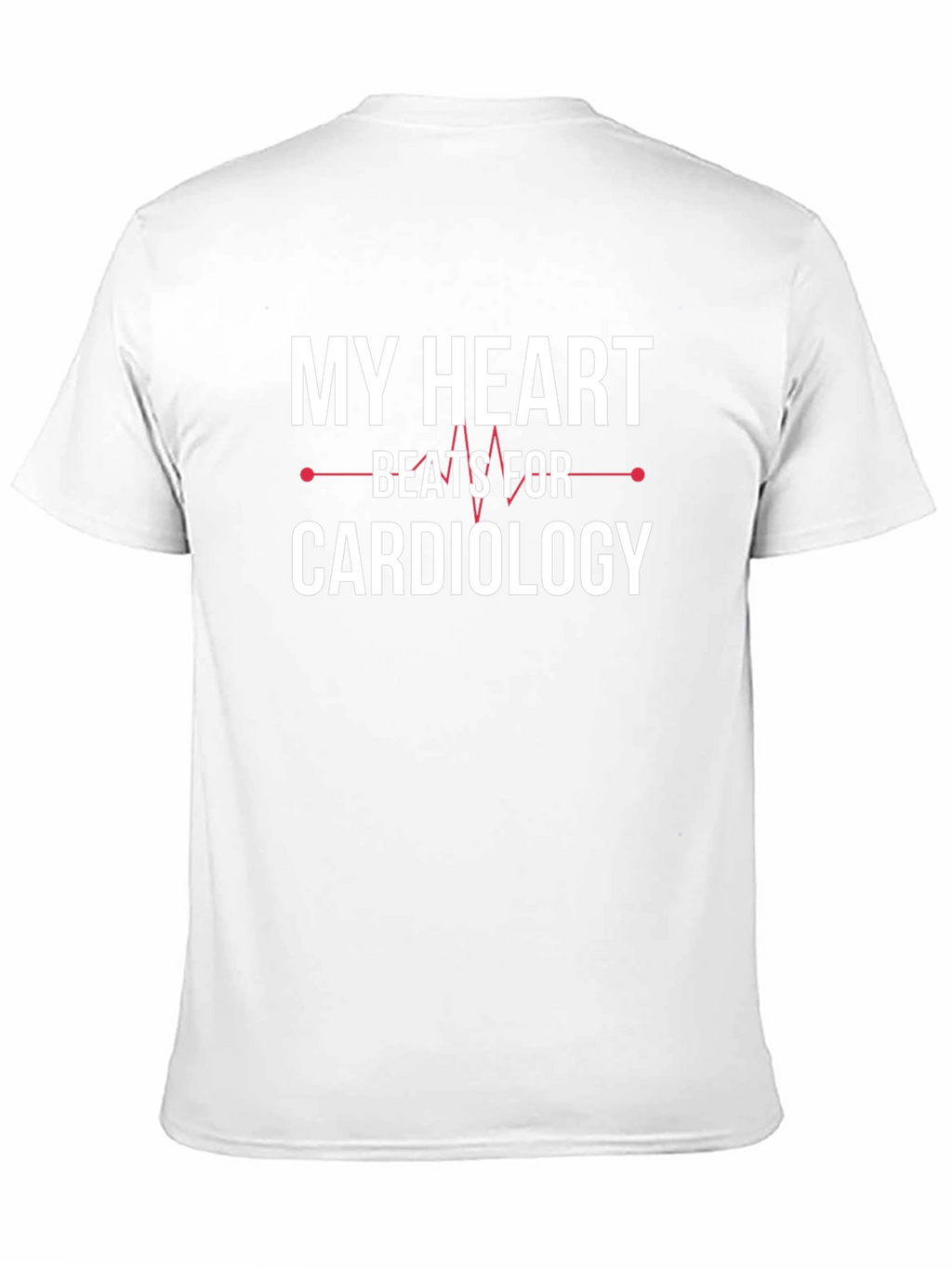 Cardiology T-Shirt - Heartbeat Design