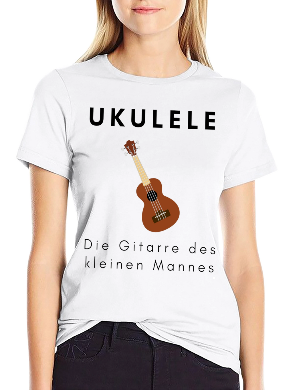 Ukulele Guitar Funny Musician T-Shirt