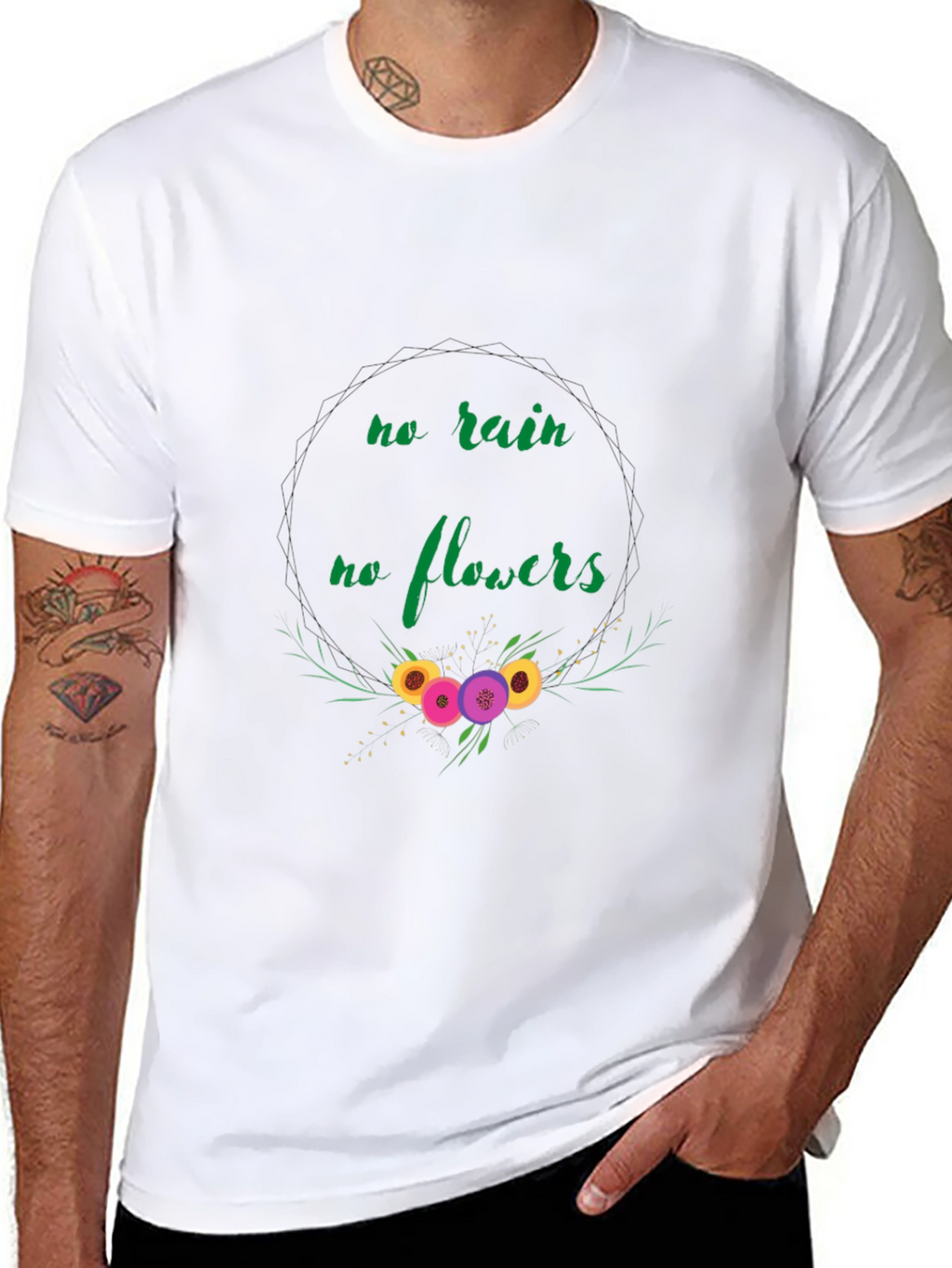 No Rain No Flowers Graphic Tee