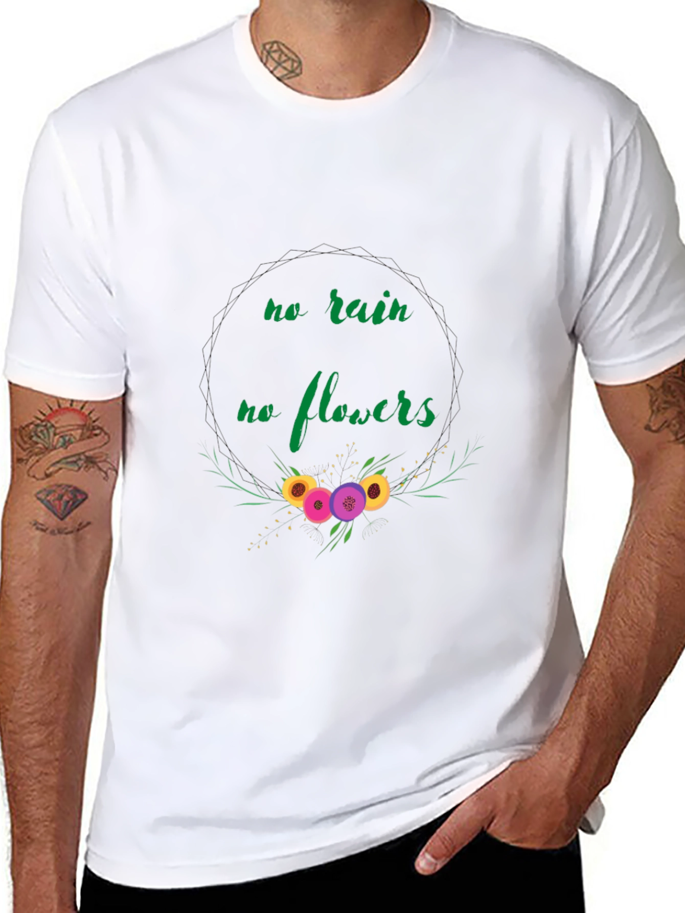 No Rain No Flowers Graphic Tee