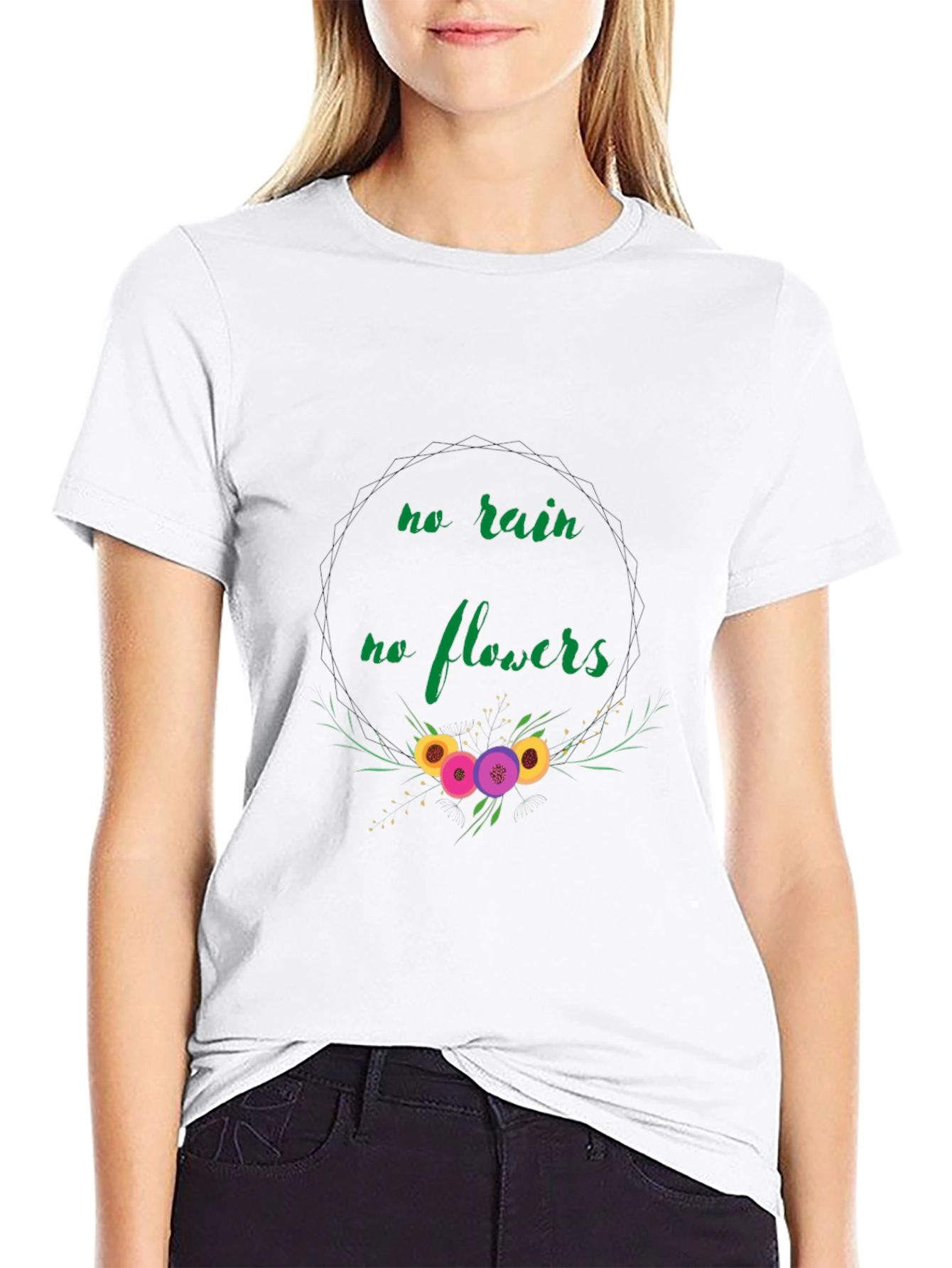 No Rain No Flowers Graphic Tee