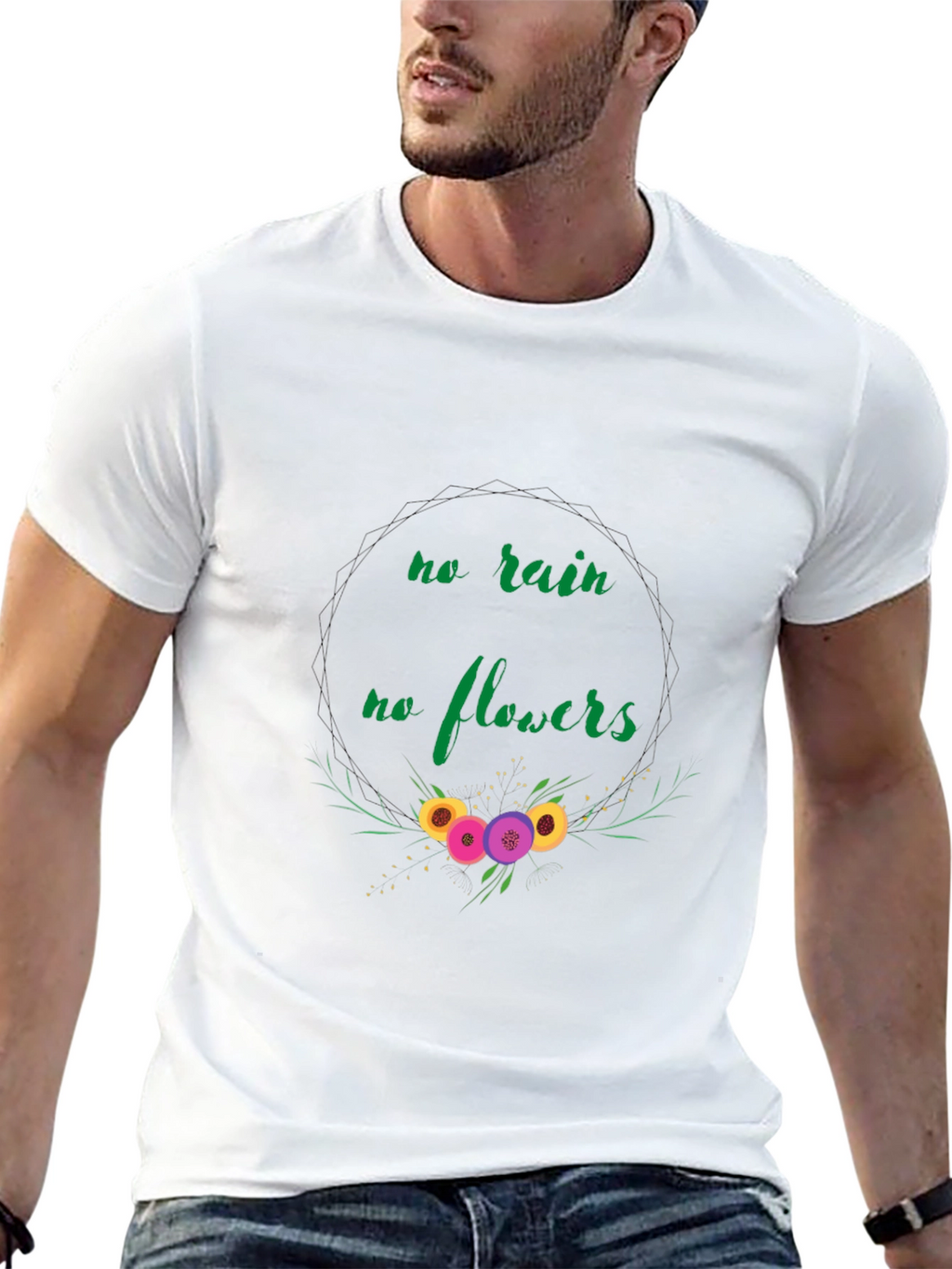 No Rain No Flowers Graphic Tee