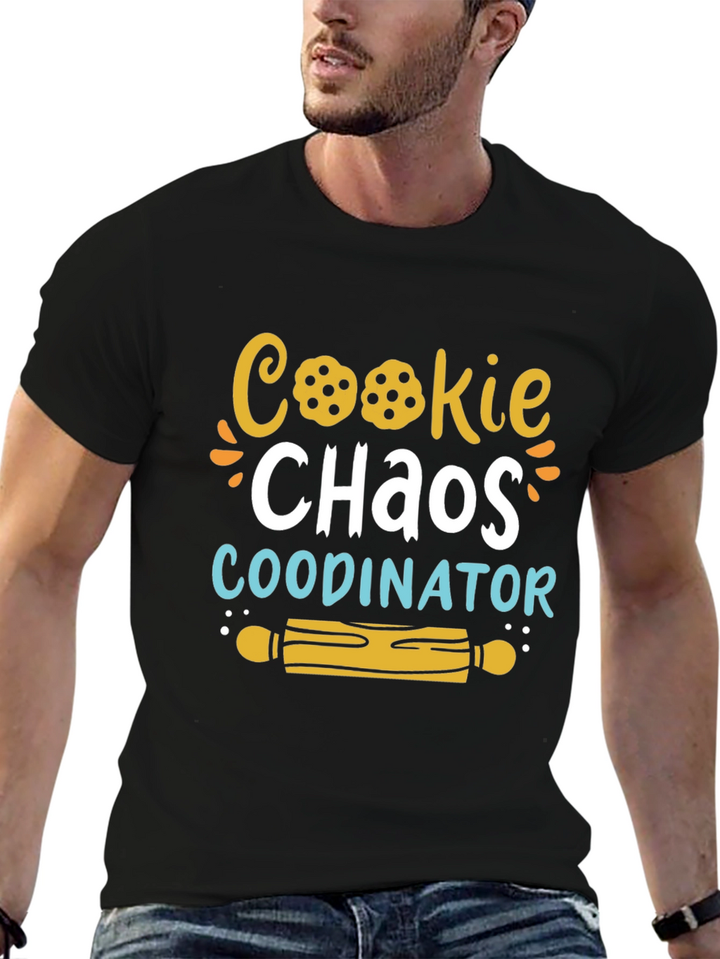 Cookie Chaos Coordinator Graphic T-Shirt